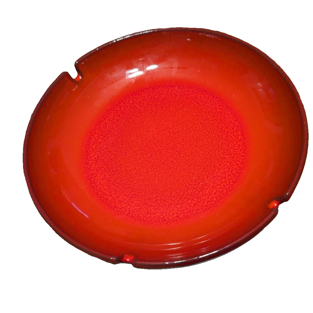 Vintage MCM Allen Bradley Ceramic Handcrafted Ashtray EUC